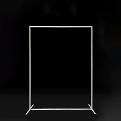 Каркас для фотозоны Прямоугольник 1,5х2м, белый 